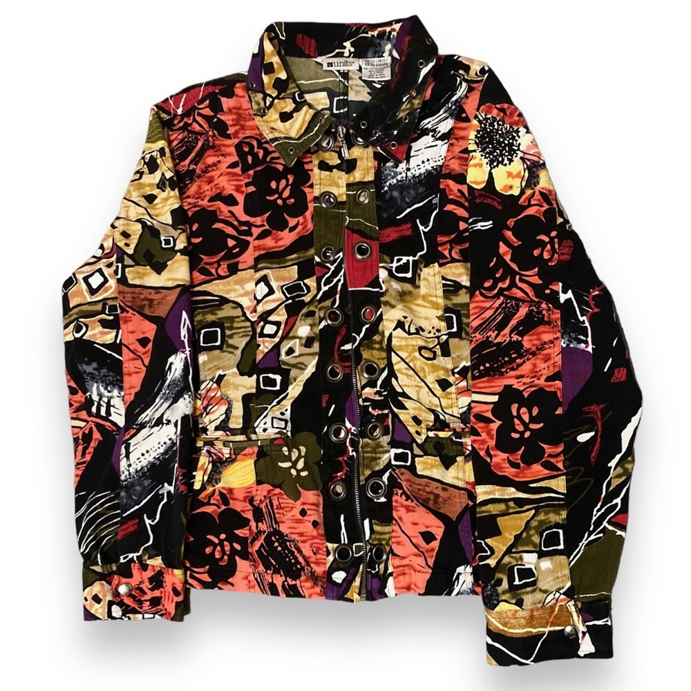 Units Size Extra Large 100% Cotton Zip up Jacket